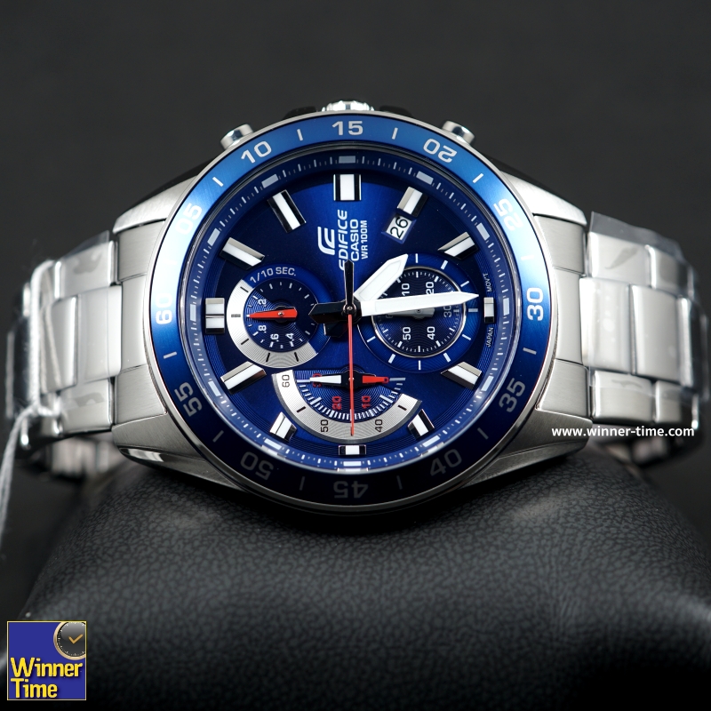 นาฬิกาCASIO EDIFICEโครโนกราฟมาตรฐาน รุ่น EFV-550D-2AV