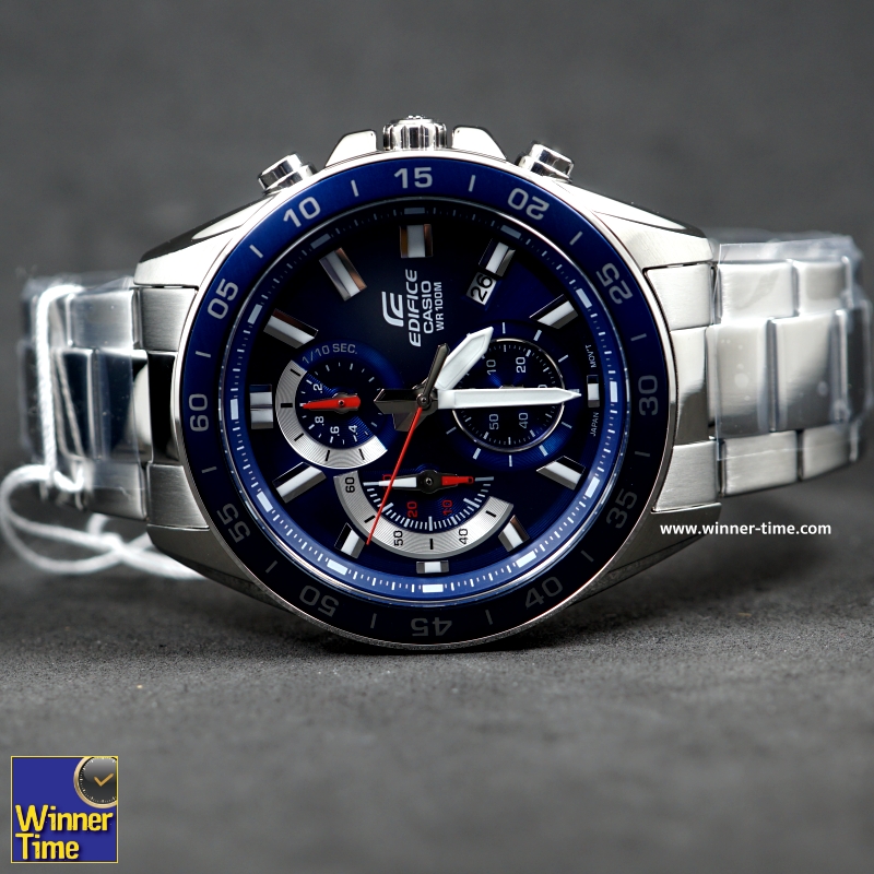 นาฬิกาCASIO EDIFICEโครโนกราฟมาตรฐาน รุ่น EFV-550D-2AV