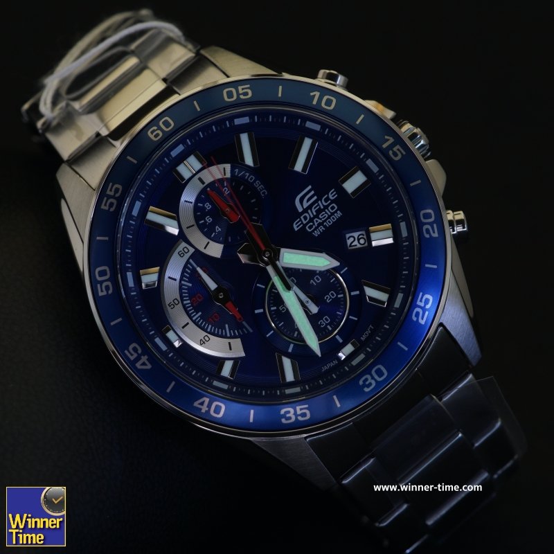 นาฬิกาCASIO EDIFICEโครโนกราฟมาตรฐาน รุ่น EFV-550D-2AV