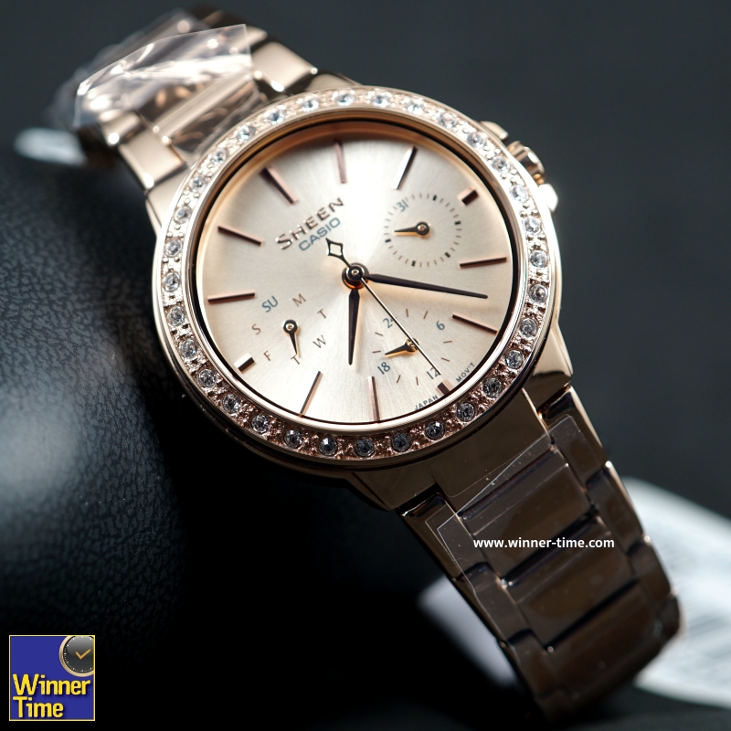 นาฬิกาCASIO SHEEN รุ่น SHE-3069PG-9A