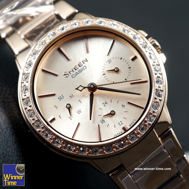 นาฬิกาCASIO SHEEN รุ่น SHE-3069PG-9A