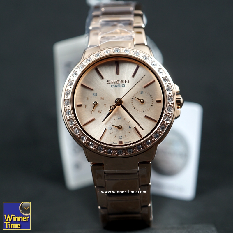 นาฬิกาCASIO SHEEN รุ่น SHE-3069PG-9A