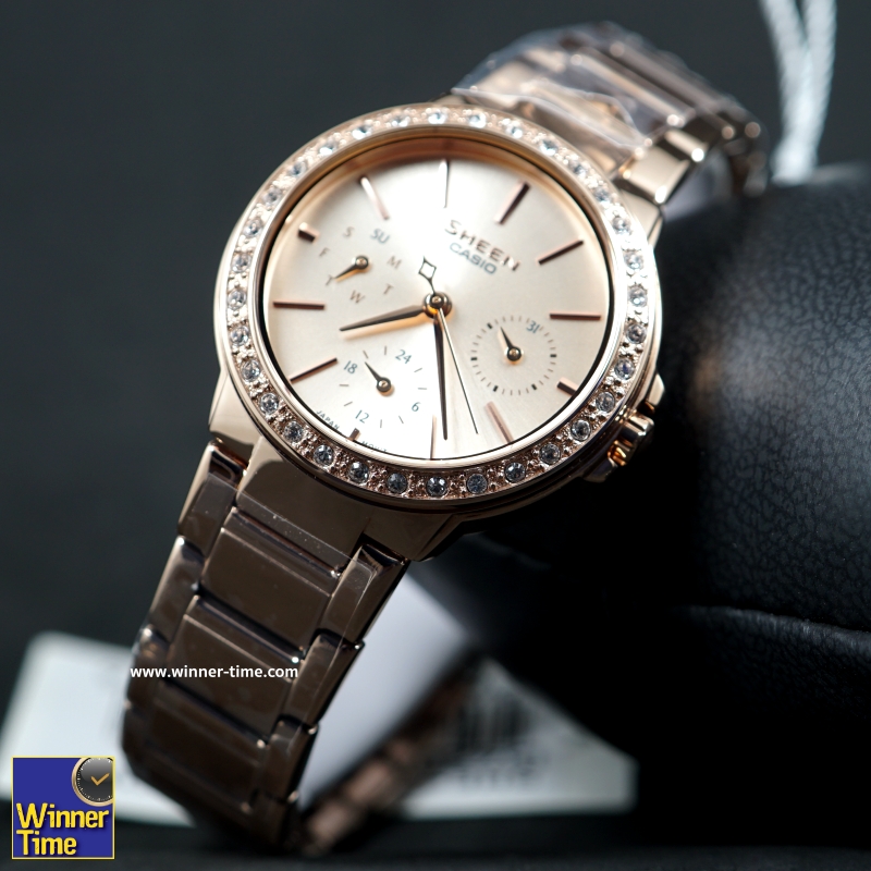 นาฬิกาCASIO SHEEN รุ่น SHE-3069PG-9A