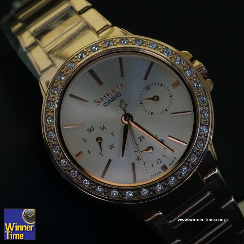 นาฬิกาCASIO SHEEN รุ่น SHE-3069PG-9A