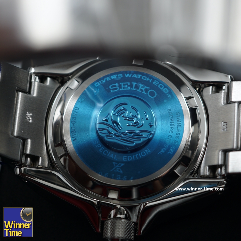 นาฬิกา Seiko Prospex Save The Ocean King Samurai รุ่น SRPE33K1,SRPE33K,SRPE33