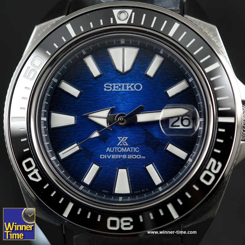 นาฬิกา Seiko Prospex Save The Ocean King Samurai รุ่น SRPE33K1,SRPE33K,SRPE33