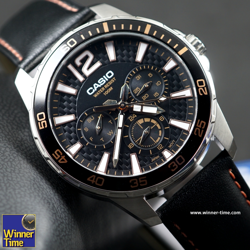 นาฬิกาCasio รุ่น MTD-330L-1A3V