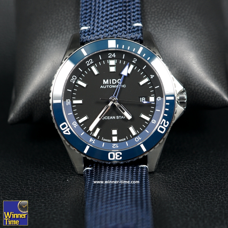 นาฬิกา Mido Ocean Star GMT รุ่น M026.629.17.051.00