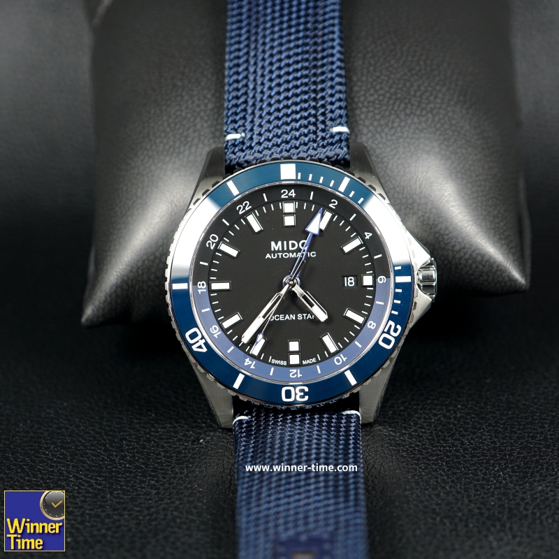 นาฬิกา Mido Ocean Star GMT รุ่น M026.629.17.051.00