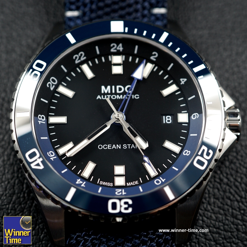 นาฬิกา Mido Ocean Star GMT รุ่น M026.629.17.051.00