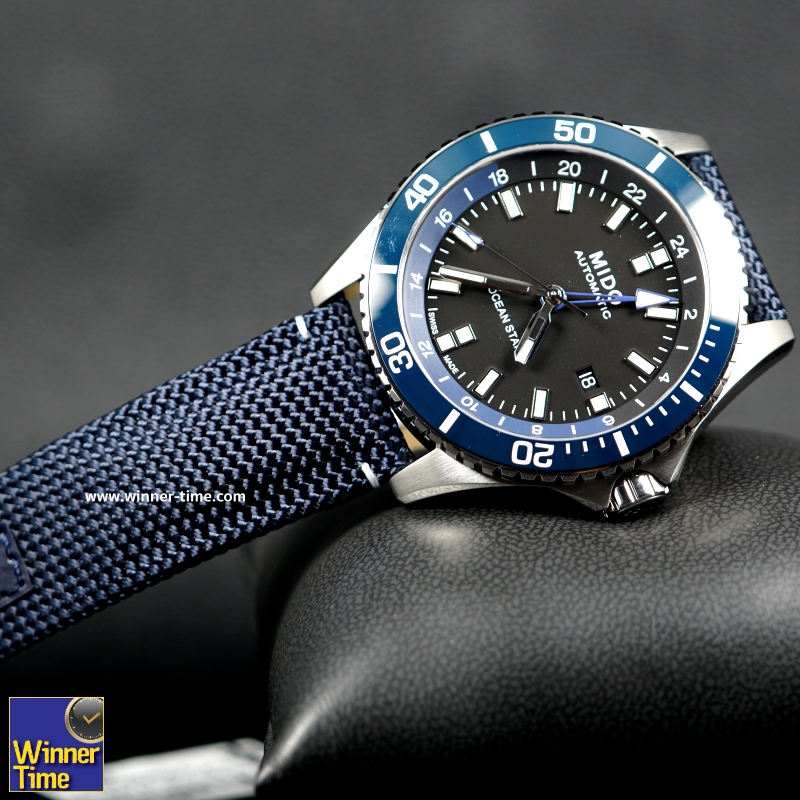 นาฬิกา Mido Ocean Star GMT รุ่น M026.629.17.051.00