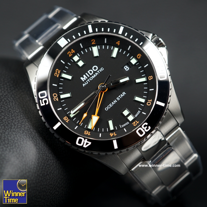 นาฬิกา Mido Ocean Star GMT รุ่น M026.629.11.051.01
