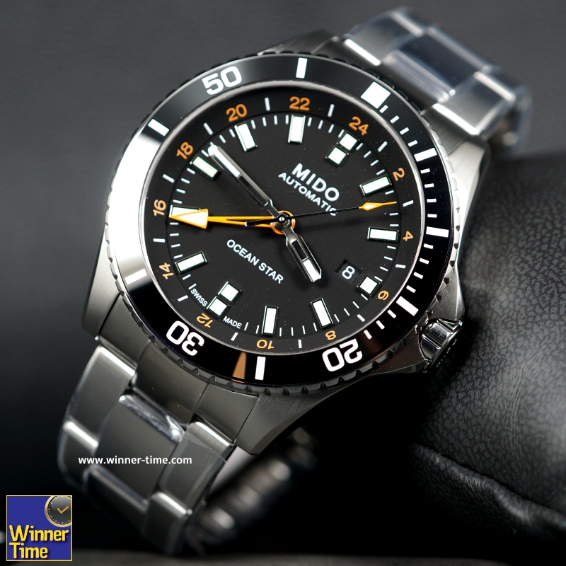 นาฬิกา Mido Ocean Star GMT รุ่น M026.629.11.051.01