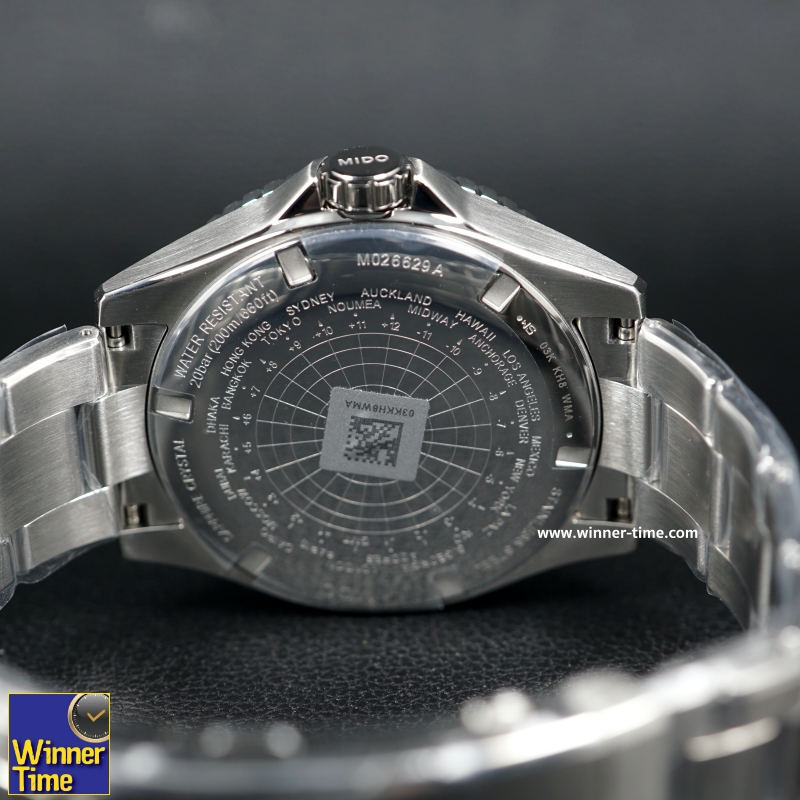 นาฬิกา Mido Ocean Star GMT รุ่น M026.629.11.051.01