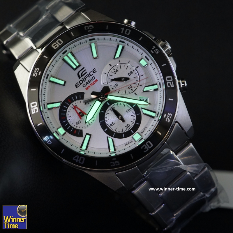 นาฬิกาCASIO EDIFICEโครโนกราฟมาตรฐาน รุ่น EFV-570D-7A,EFV-570D-7AV