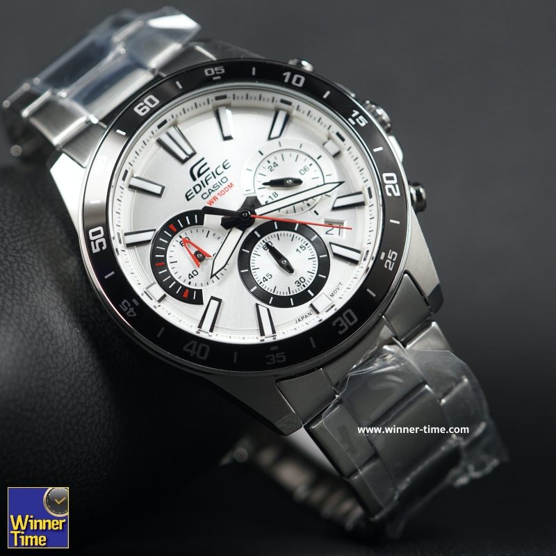 นาฬิกาCASIO EDIFICEโครโนกราฟมาตรฐาน รุ่น EFV-570D-7A,EFV-570D-7AV