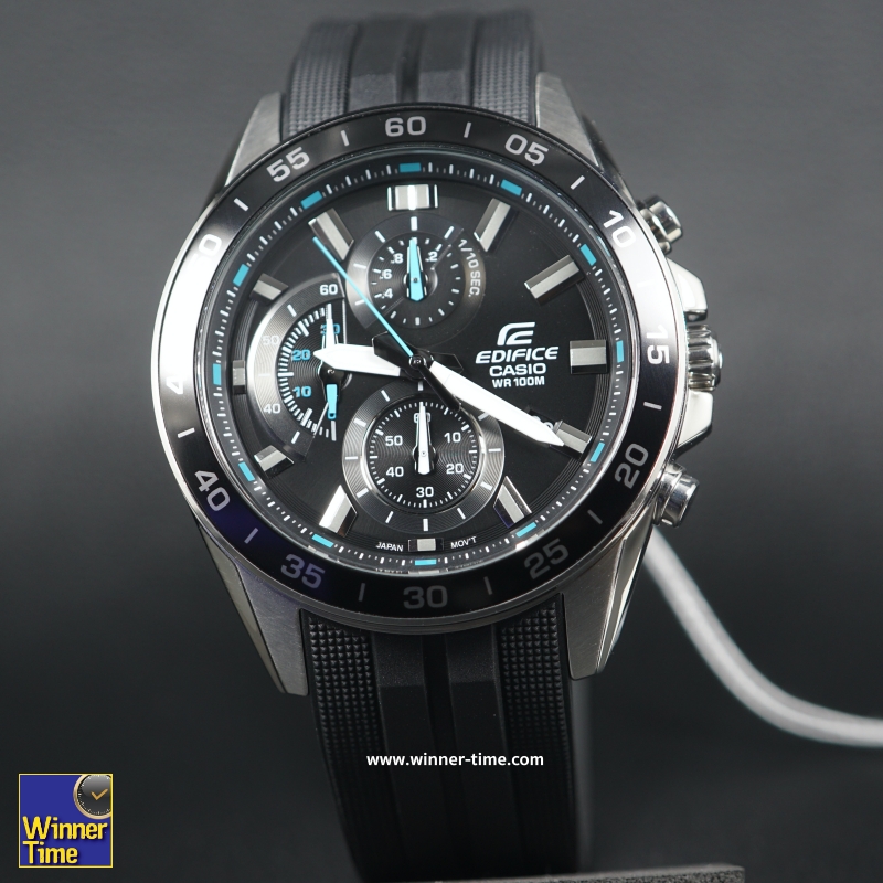 นาฬิกาCASIO EDIFICE โครโนกราฟมาตรฐาน รุ่น EFV-550P-1AV,EFV-550P-1A