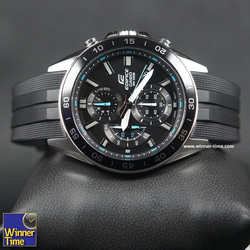 นาฬิกาCASIO EDIFICE โครโนกราฟมาตรฐาน รุ่น EFV-550P-1AV,EFV-550P-1A