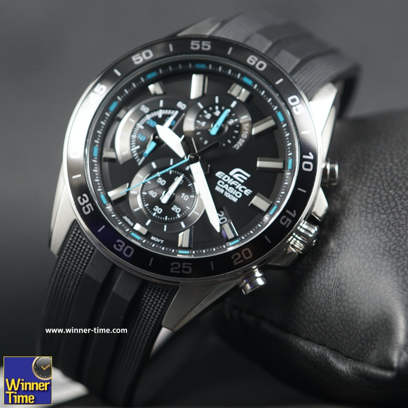 นาฬิกาCASIO EDIFICE โครโนกราฟมาตรฐาน รุ่น EFV-550P-1AV,EFV-550P-1A