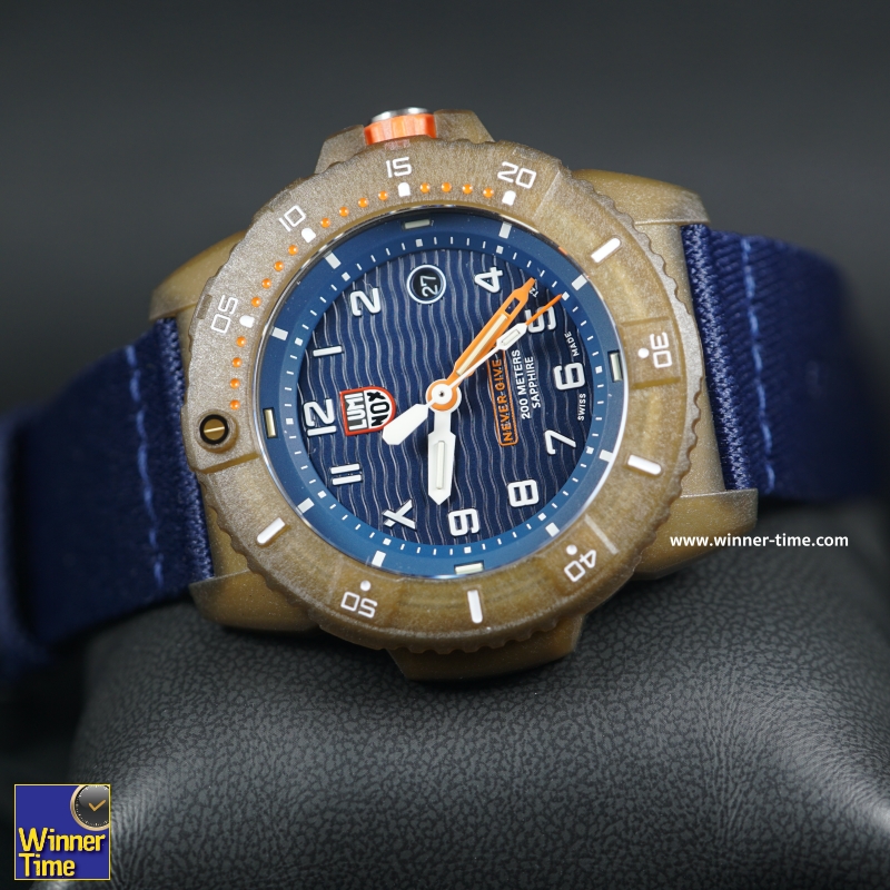 นาฬิกา Luminox Limited Edition - 1,500 เรือน TIDE Recycled Ocean Material - Bear Grylls Eco Series 3703 รุ่น XB.3703