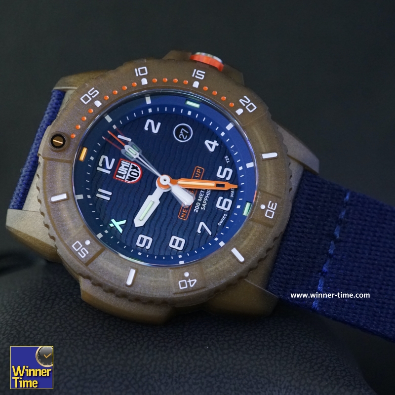 นาฬิกา Luminox Limited Edition - 1,500 เรือน TIDE Recycled Ocean Material - Bear Grylls Eco Series 3703 รุ่น XB.3703
