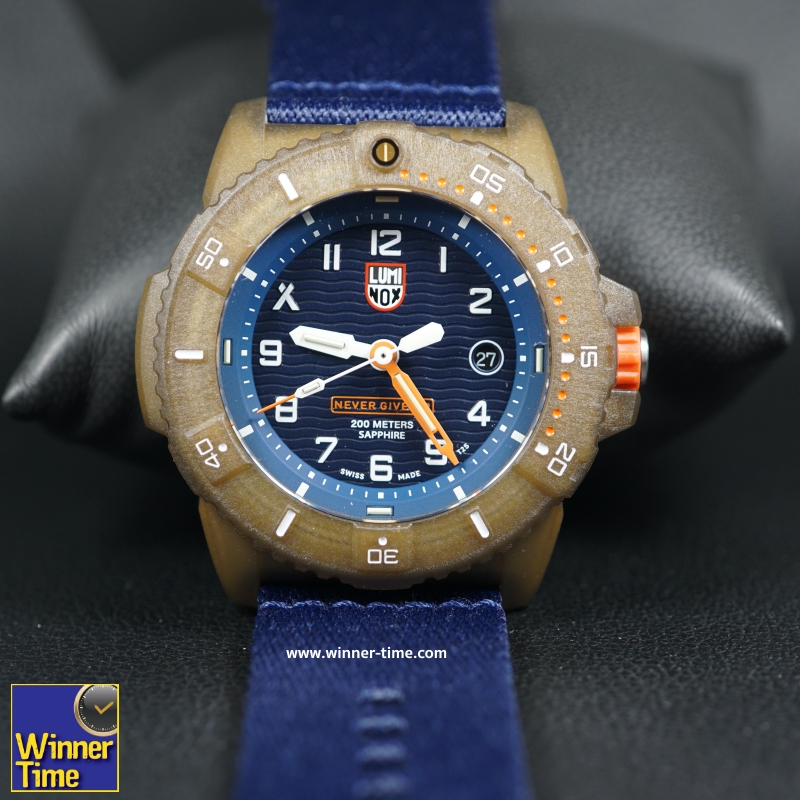 นาฬิกา Luminox Limited Edition - 1,500 เรือน TIDE Recycled Ocean Material - Bear Grylls Eco Series 3703 รุ่น XB.3703