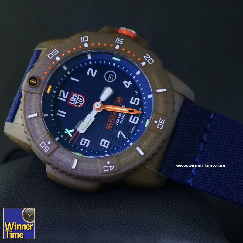 นาฬิกา Luminox Limited Edition - 1,500 เรือน TIDE Recycled Ocean Material - Bear Grylls Eco Series 3703 รุ่น XB.3703