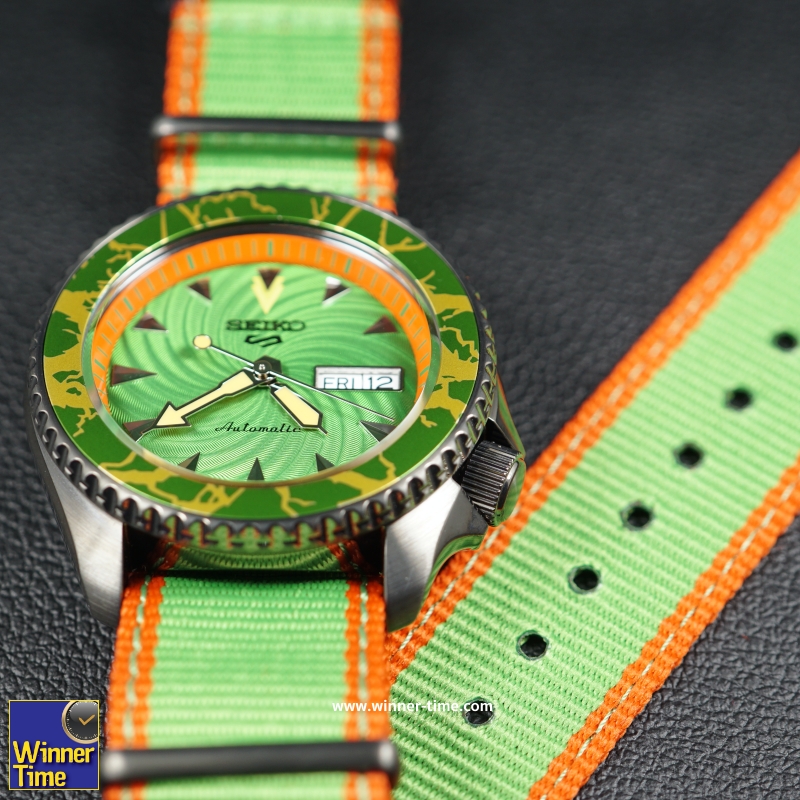 นาฬิกาSeiko 5 Sports Street Fighter V Limited Edition BLANKA Model รุ่น SRPF23K1,SRPF23K,SRPF23