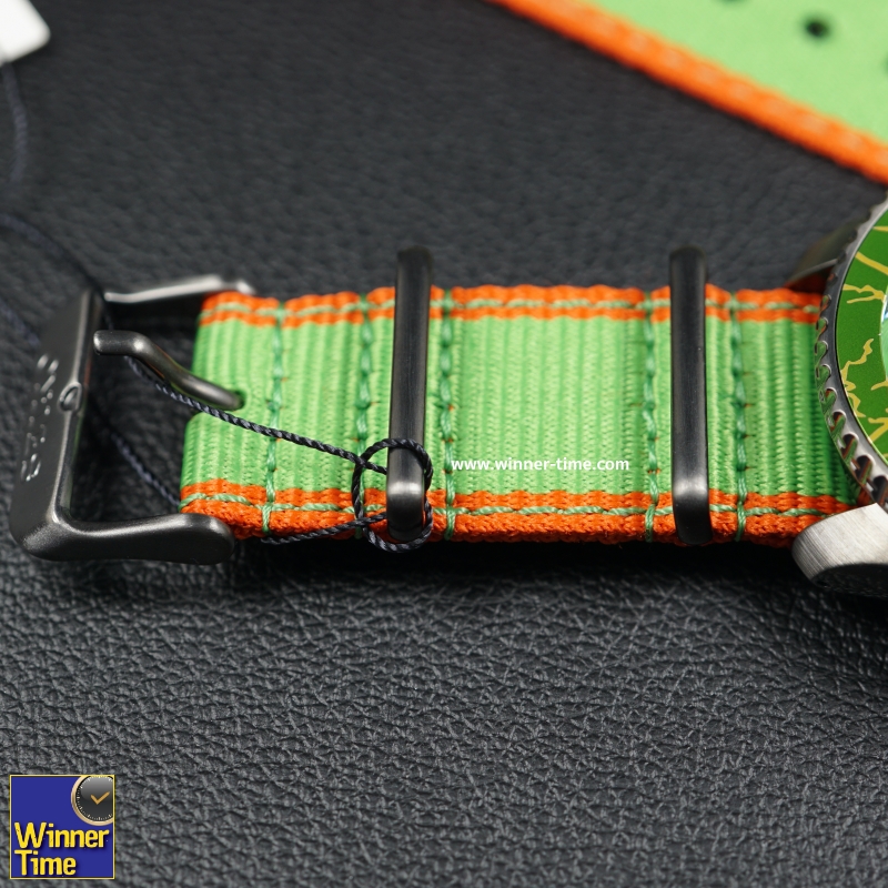นาฬิกาSeiko 5 Sports Street Fighter V Limited Edition BLANKA Model รุ่น SRPF23K1,SRPF23K,SRPF23