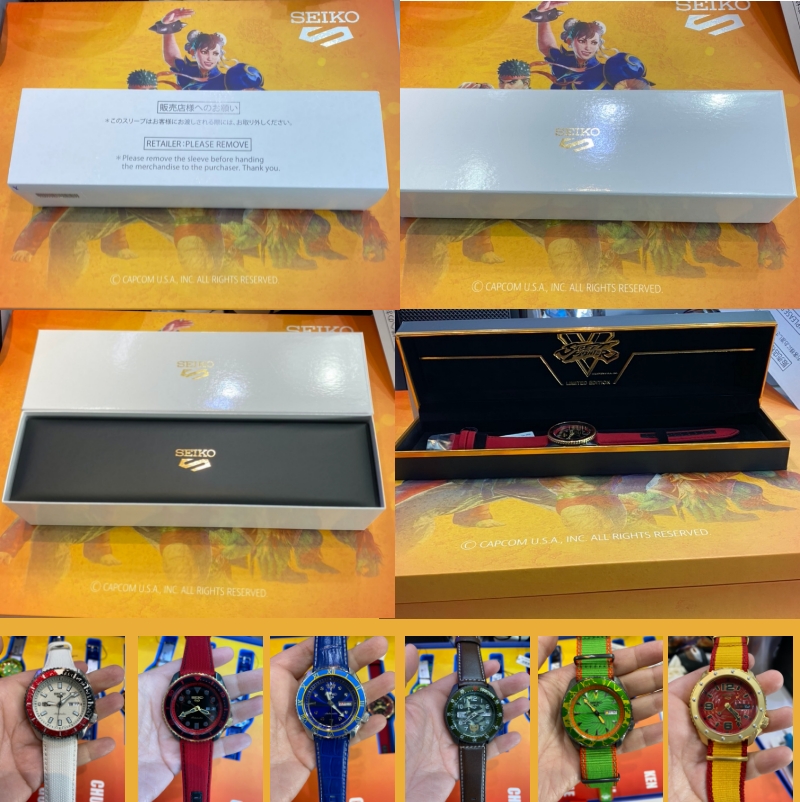 นาฬิกาSeiko 5 Sports Street Fighter V Limited Edition GUILE Model รุ่น SRPF21K1,SRPF21K,SRPF21 นาฬิกาSeiko 5 Sports Street Fighter V Limited Edition GUILE Model รุ่น SRPF21K1,SRPF21K,SRPF21