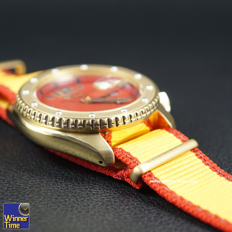 ฬิกาSeiko 5 Sports Street Fighter V Limited Edition ZANGIEF Model รุ่น SRPF24K1, SRPF24K, SRPF24