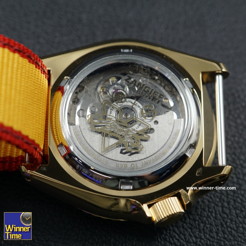 ฬิกาSeiko 5 Sports Street Fighter V Limited Edition ZANGIEF Model รุ่น SRPF24K1, SRPF24K, SRPF24