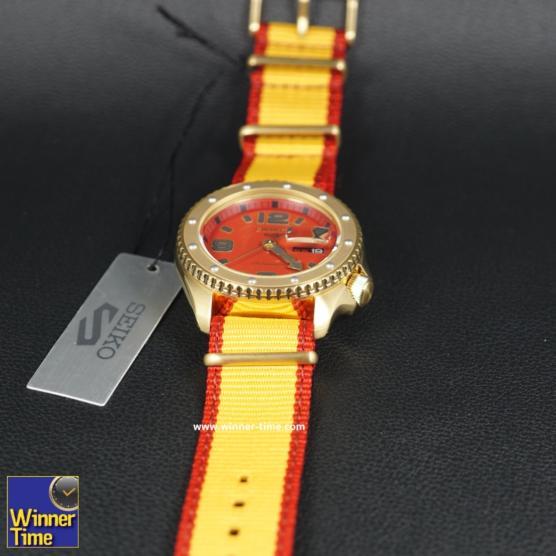 ฬิกาSeiko 5 Sports Street Fighter V Limited Edition ZANGIEF Model รุ่น SRPF24K1, SRPF24K, SRPF24