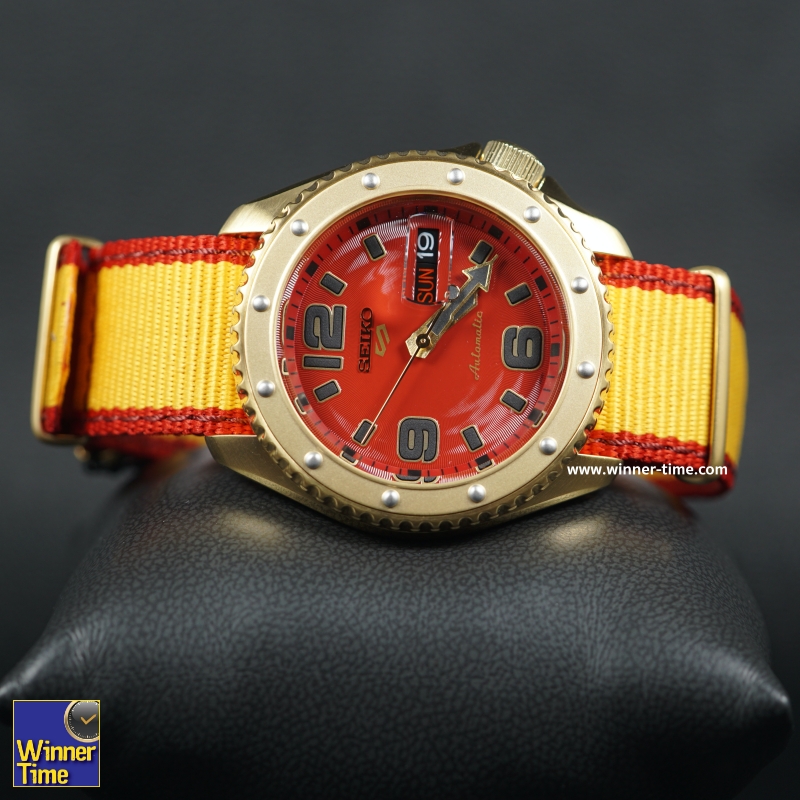 ฬิกาSeiko 5 Sports Street Fighter V Limited Edition ZANGIEF Model รุ่น SRPF24K1, SRPF24K, SRPF24