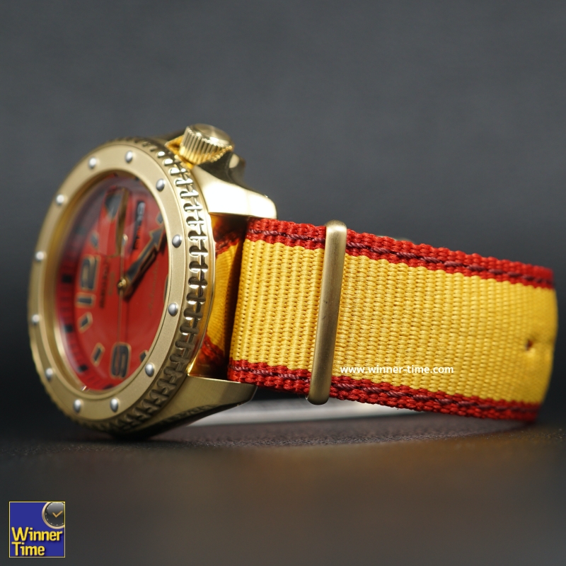 ฬิกาSeiko 5 Sports Street Fighter V Limited Edition ZANGIEF Model รุ่น SRPF24K1, SRPF24K, SRPF24