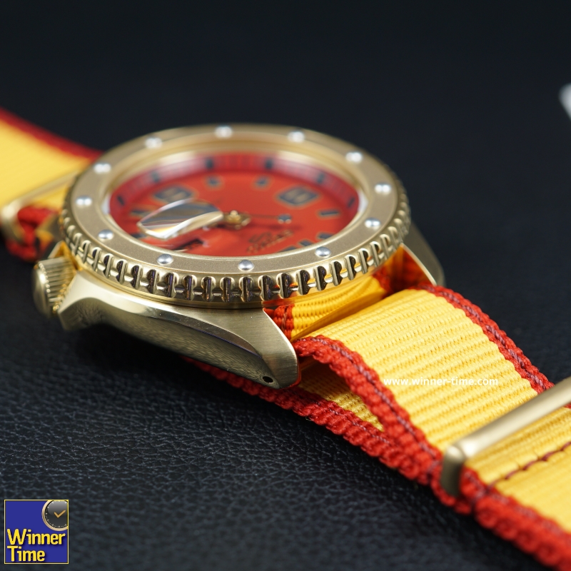 ฬิกาSeiko 5 Sports Street Fighter V Limited Edition ZANGIEF Model รุ่น SRPF24K1, SRPF24K, SRPF24