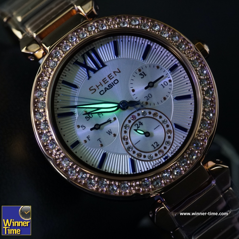 นาฬิกาCASIO SHEEN รุ่น SHE-3061PG-7B