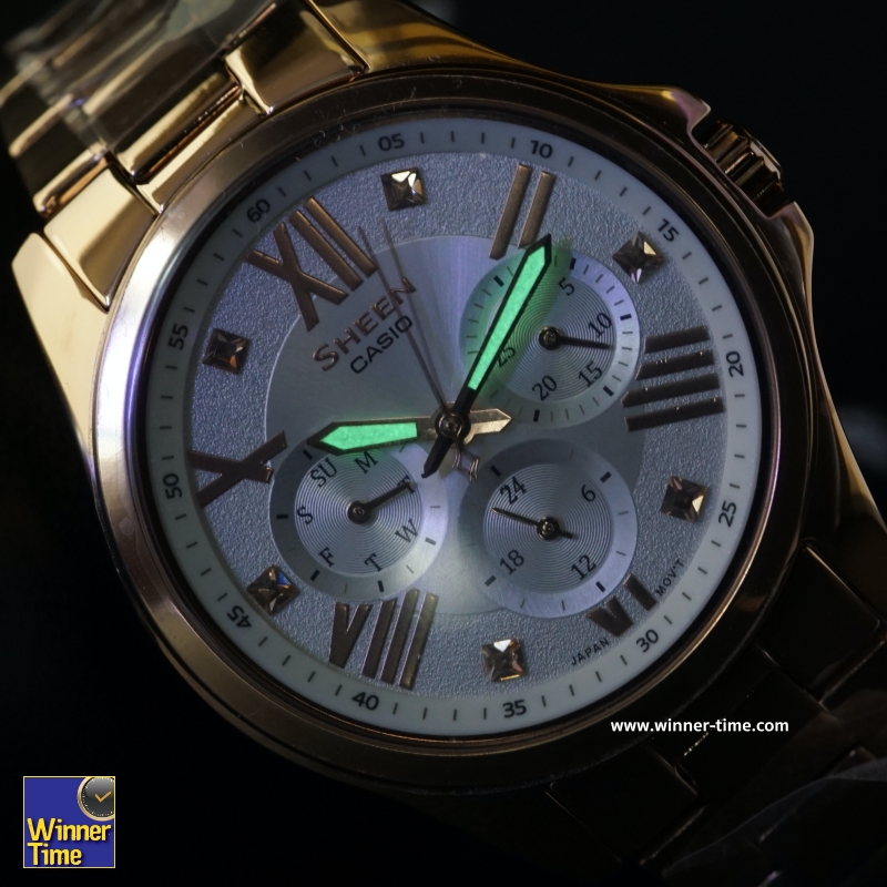 นาฬิกาCASIO SHEEN รุ่น SHE-3806PG-7A