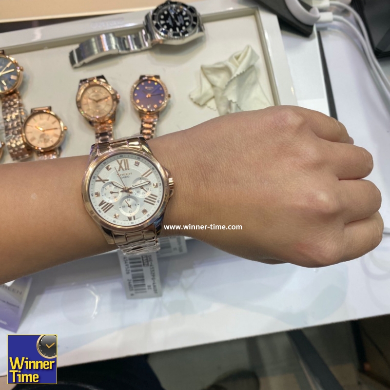 นาฬิกาCASIO SHEEN รุ่น SHE-3806PG-7A นาฬิกาCASIO SHEEN รุ่น SHE-3806PG-7A