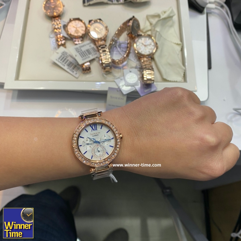 นาฬิกาCASIO SHEEN รุ่น SHE-3061PG-7B นาฬิกาCASIO SHEEN รุ่น SHE-3061PG-7B