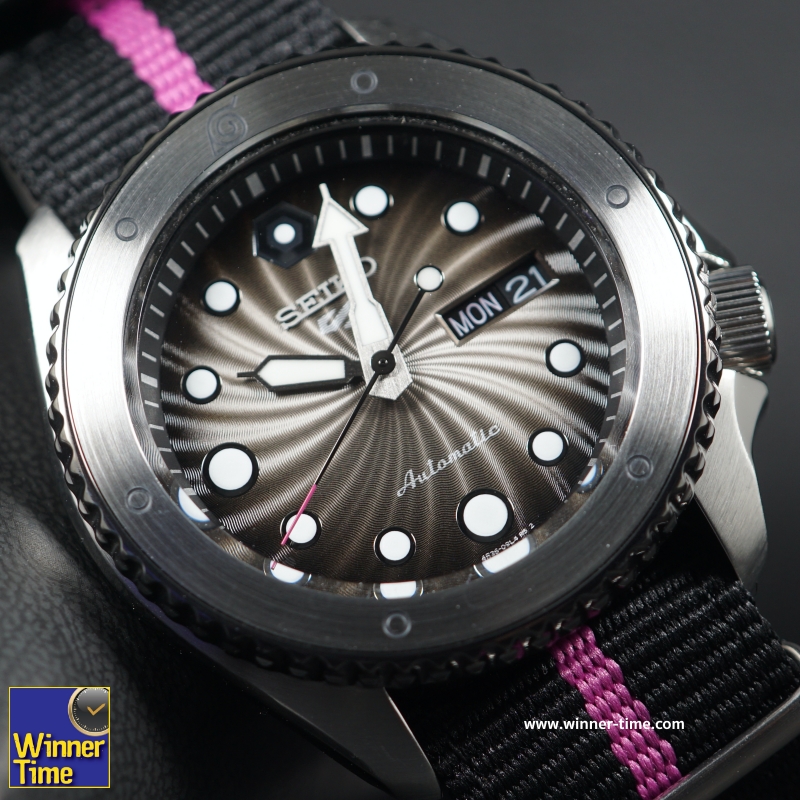 นาฬิกาSEIKO 5 SPORTS x NARUTO & BORUTO Limited Edition รุ่น SRPF65K1,SRPF65K,SRPF65, ( BORUTO)
