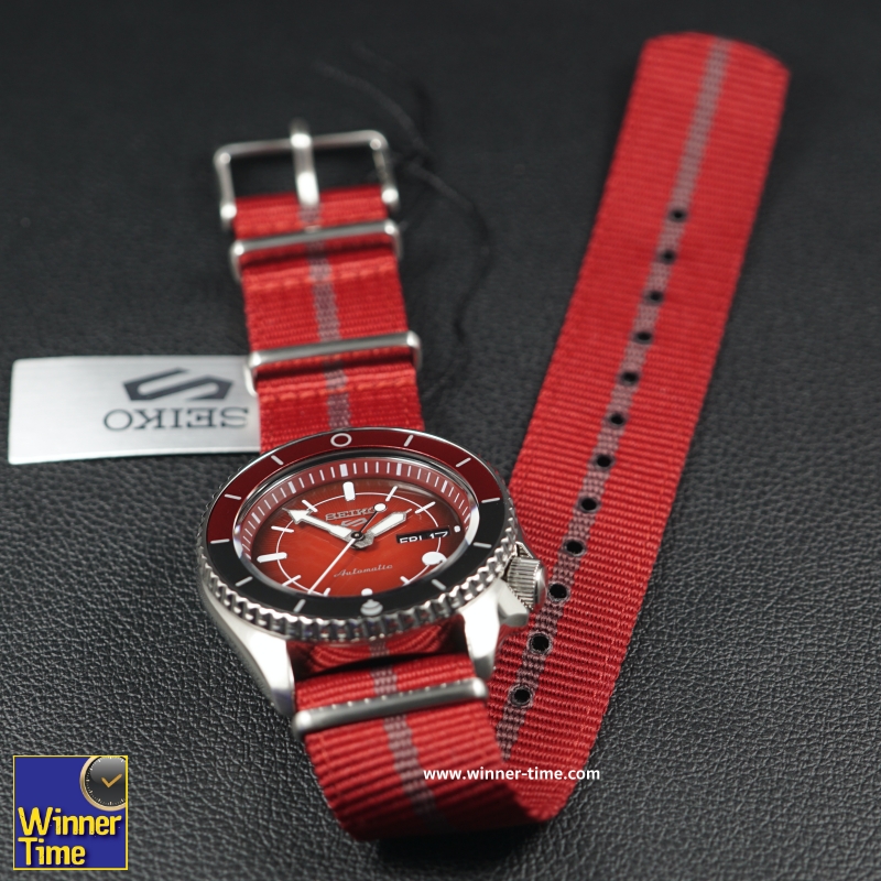 นาฬิกาSEIKO 5 SPORTS x NARUTO & BORUTO Limited Edition 6,500 Pcs.รุ่น SRPF67K1,SRPF67K,SRPF67,(SARADA)