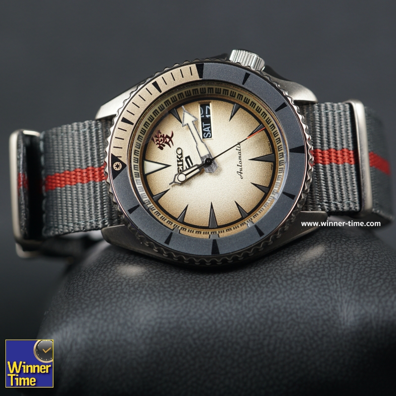 นาฬิกาSEIKO 5 SPORTS x NARUTO & BORUTO Limited Edition 6,500 Pcs.รุ่น SRPF71K1,SRPF71K,SRPF71,( GAARA )