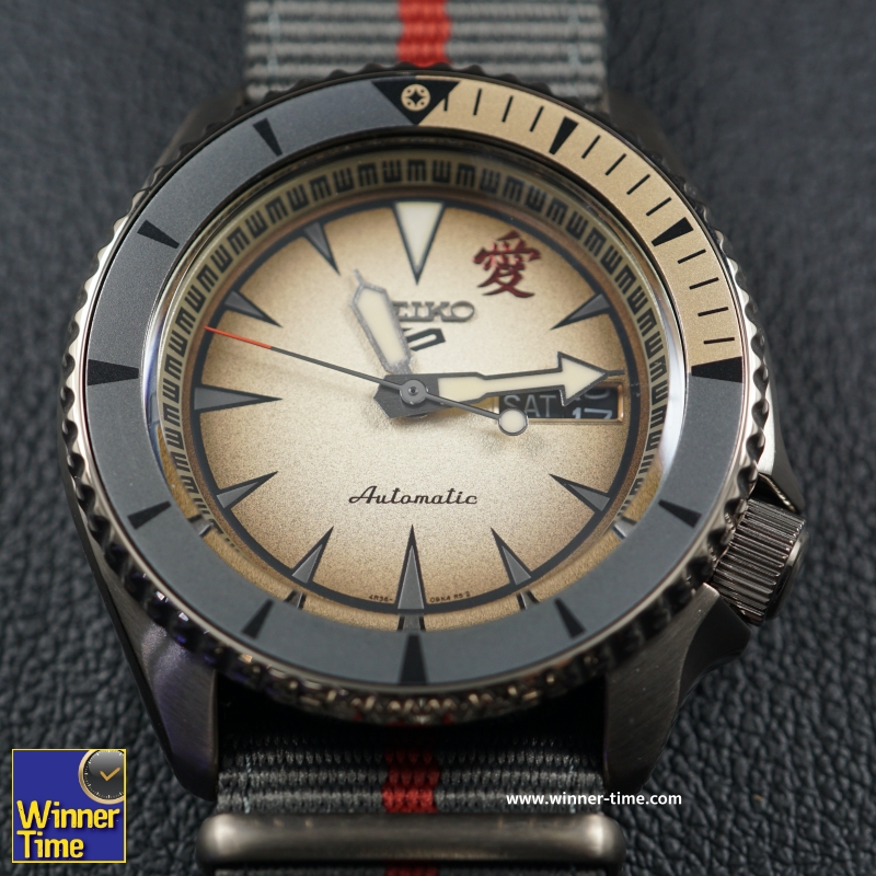 นาฬิกาSEIKO 5 SPORTS x NARUTO & BORUTO Limited Edition 6,500 Pcs.รุ่น SRPF71K1,SRPF71K,SRPF71,( GAARA )