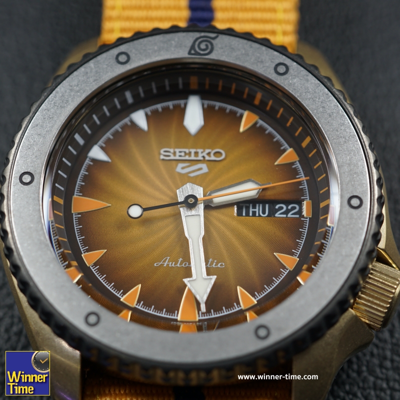 นาฬิกาSEIKO 5 SPORTS x NARUTO & BORUTO Limited Edition 6,500 Pcs.รุ่น SRPF70K1,SRPF70K,SRPF70, (NARUTO)