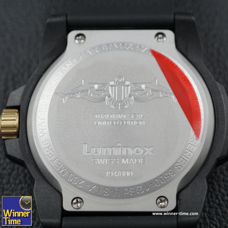  นาฬิกา Luminox Thai Navy SEAL แบบ Limited Edition รุ่น2 รุ่น XS.3501.GOLD.TNS
