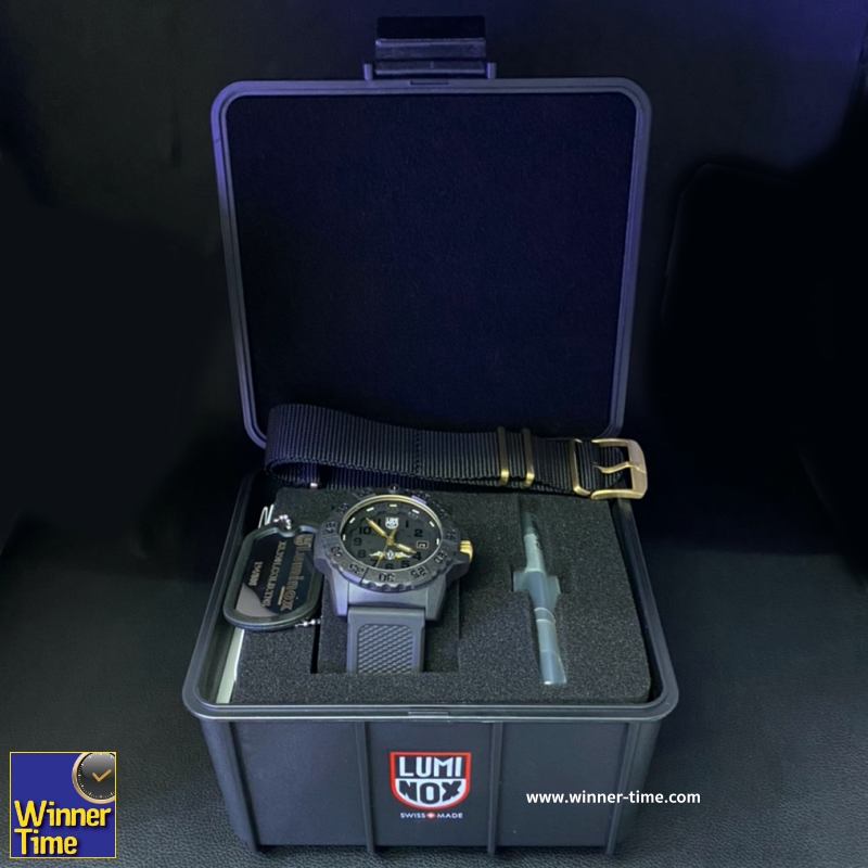 นาฬิกา Luminox Thai Navy SEAL แบบ Limited Edition รุ่น2 รุ่น XS.3501.GOLD.TNS นาฬิกา Luminox Thai Navy SEAL แบบ Limited Edition รุ่น2 รุ่น XS.3501.GOLD.TNS