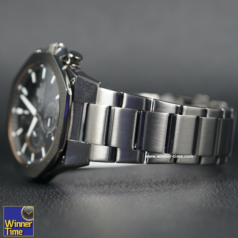 นาฬิกาCASIO EDIFICE รูปทรงเพรียวบางประดับคริสตัลแซฟไฟร์ รุ่น EFS-S570DC-1A