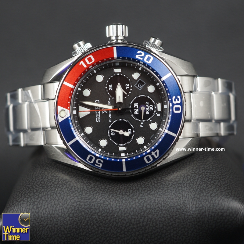 นาฬิกาSEIKO PROSPEX SOLAR DIVER S 200m.PADI SPECIAL EDITION รุ่น SSC795J1,SSC795J,SSC795