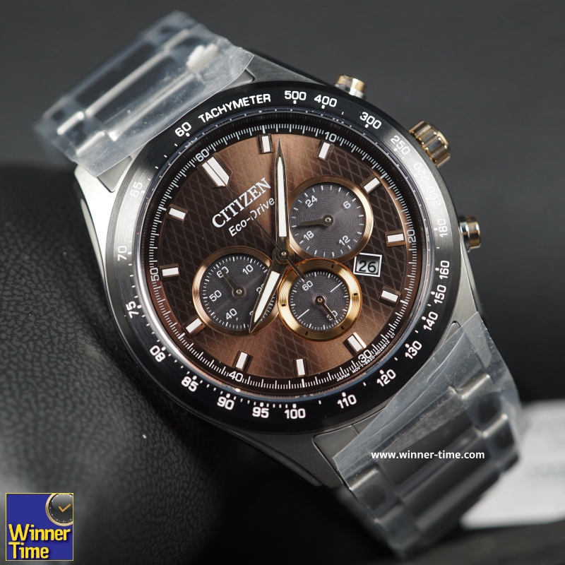 นาฬิกาCitizen Eco-Drive Tachymeter รุ่น CA4456-83X